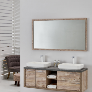 Malibu meubelset met spiegel 150cm